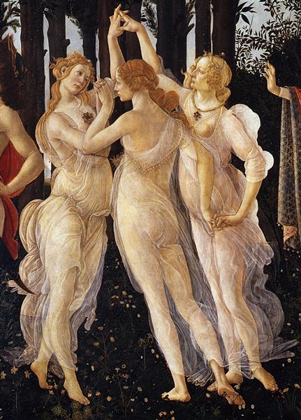 The Three Graces from Primavera
桑德罗·波提切利 The Three Graces from Primavera
桑德罗·波提切利