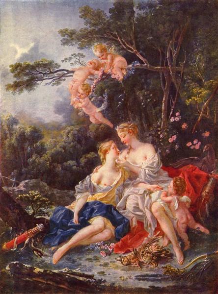 Jupiter and Callisto
弗朗索瓦·布歇 Jupiter and Callisto
弗朗索瓦·布歇