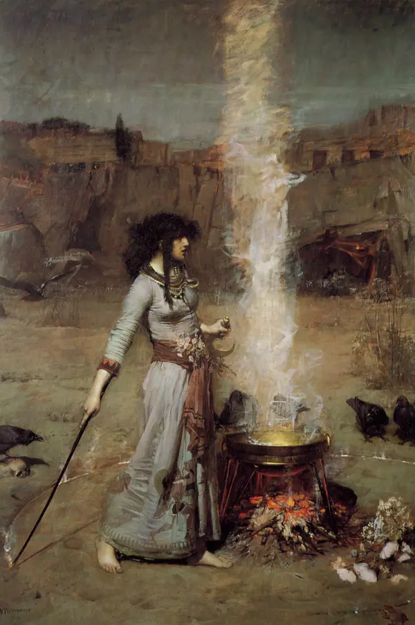 魔法阵（magic circle）的“圆”可能与喀耳刻（Circe）有某种联系。 魔法阵（magic circle）的“圆”可能与喀耳刻（Circe）有某种联系。